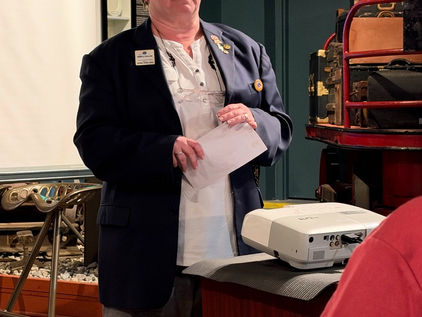 First Vice District Governor Pamela Ballah Visits Simcoe